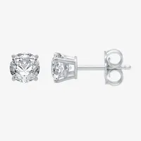 Ever Star 1 CT. T.W. Lab-Grown (G / SI1-SI2) Diamond Round Stud Earring 10K Gold