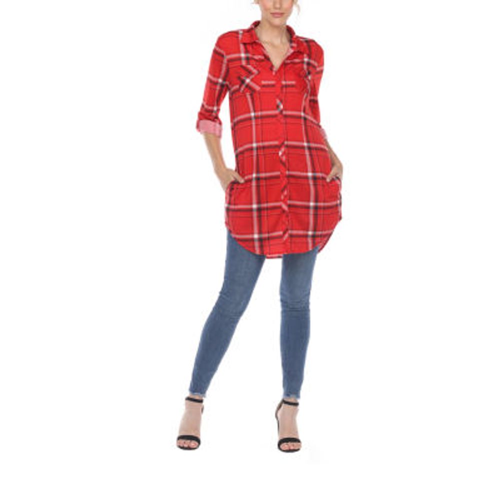 Worthington Womens Long Sleeve Regular Fit Button-Down Shirt - JCPenney