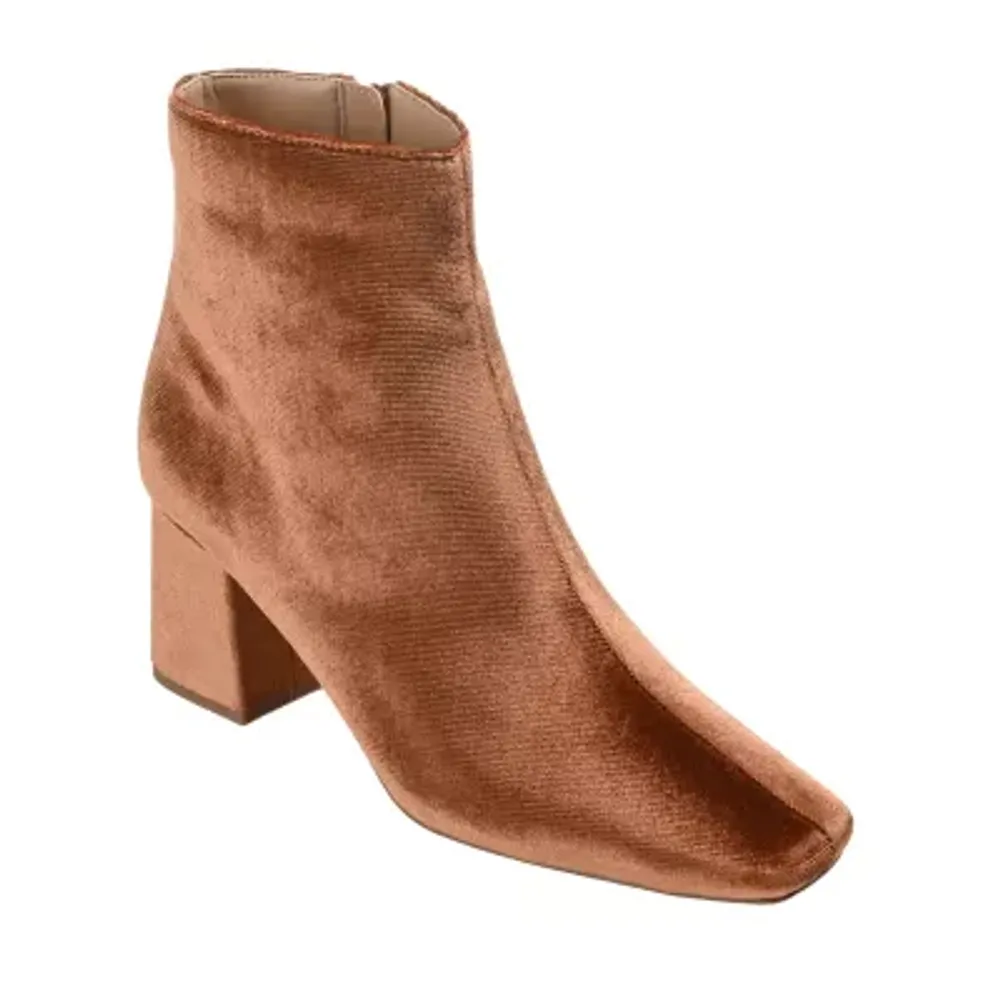 Journee Collection Womens Hazara Block Heel Booties