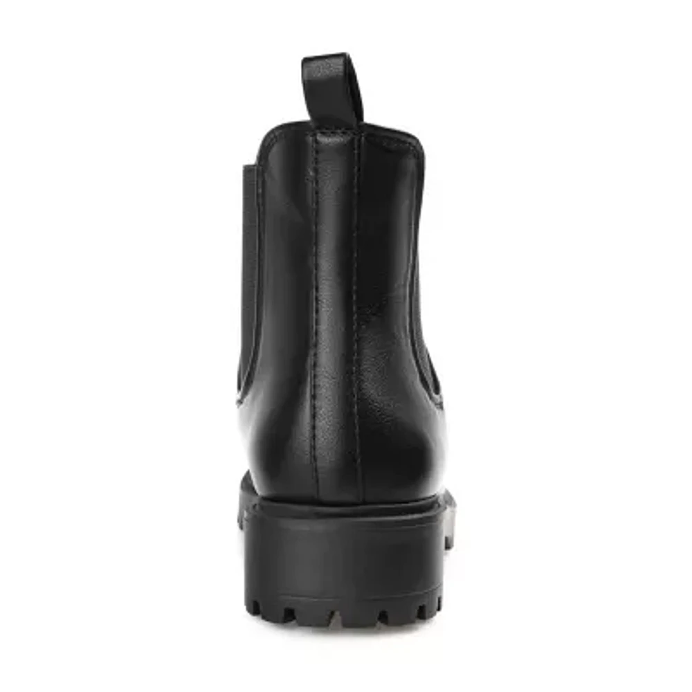 Journee Collection Womens Kenova Block Heel Booties