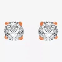 Classic Collection 1/4 CT. T.W. Mined White Diamond 10K Gold 3.2mm Stud Earrings