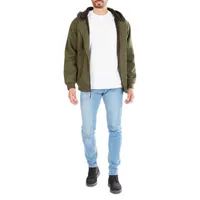 Smiths Workwear Sweater Fleece Mens Hooded Lined Midweight Jacket