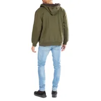 Smiths Workwear Sweater Fleece Mens Hooded Lined Midweight Jacket