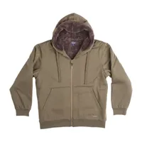 Smiths Workwear Sweater Fleece Mens Hooded Lined Midweight Jacket