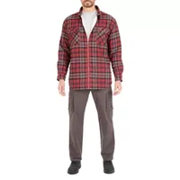 Smiths Workwear Sherpa Lined Flannel Mens Midweight