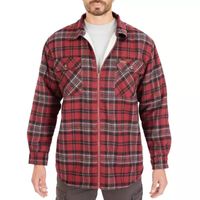 Smiths Workwear Sherpa Lined Flannel Mens Midweight