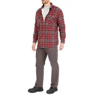 Smiths Workwear Sherpa Lined Flannel Mens Midweight Work Jacket