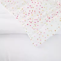 Urban Playground Iridescent Stars Embellished Comforter Set