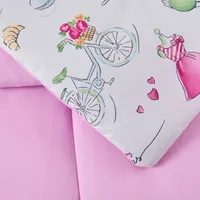 Urban Playground Pretty Paris Reversible Comforter Set