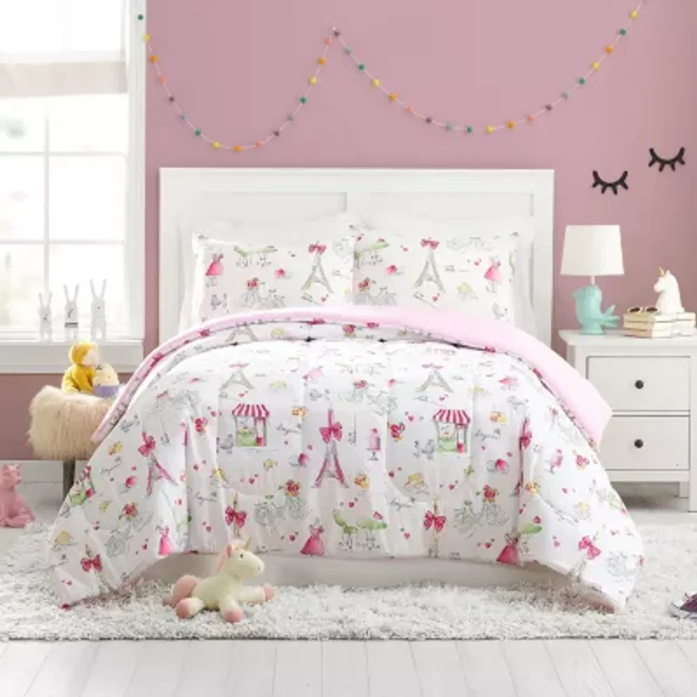 Urban Playground Pretty Paris Reversible Comforter Set