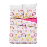 Urban Playground Rainbows Suns Reversible Comforter Set