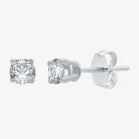 Classic Collection 1/4 CT. T.W. Mined White Diamond 10K Gold 3.2mm Stud Earrings