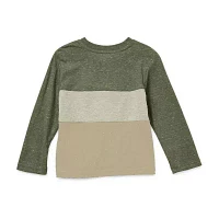 Okie Dokie Toddler & Little Boys Long Sleeve Henley Shirt