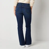 St. John's Bay Womens Mid Rise Regular Fit Bootcut Jean