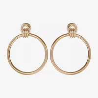 JS Jessica Simpson Gold Tone Drop Earrings