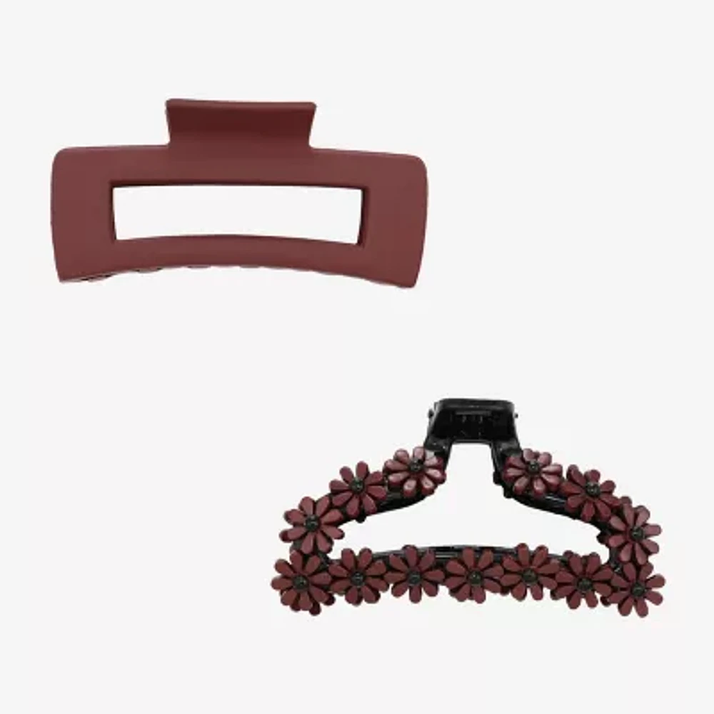 Arizona Flower 2-pc. Claw Hair Clip