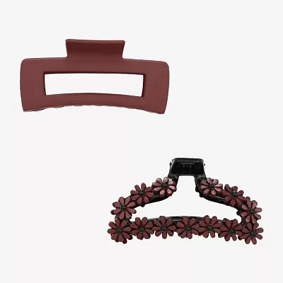 Arizona Flower 2-pc. Claw Hair Clip