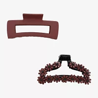 Arizona Flower 2-pc. Claw Hair Clip