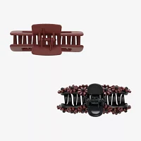 Arizona Flower 2-pc. Claw Hair Clip