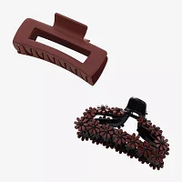 Arizona Flower 2-pc. Claw Hair Clip