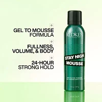 Redken Stay High Hair Mousse-5.2 oz.