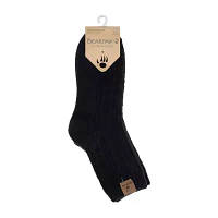 Bearpaw Geo Texture 2 Pair Quarter Ankle Socks Womens