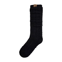 Bearpaw Cable 1 Pair Knee High Socks Womens