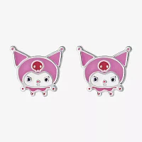 2 Pair Hello Kitty Kuromi My Melody Earring Set