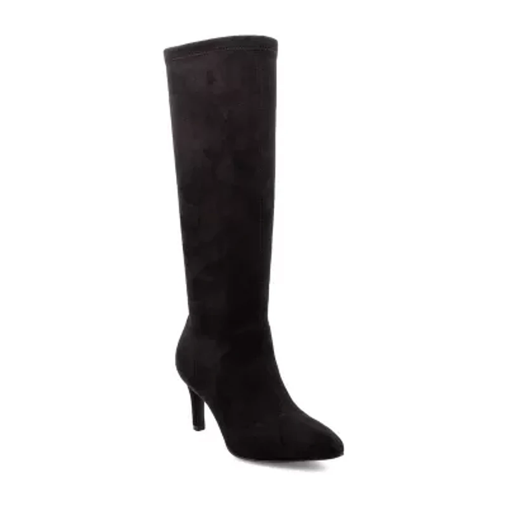 Mia Amore Womens Virgilie Stiletto Heel Dress Boots