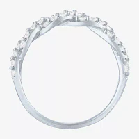 (G-H / I1-I2) 1/2 CT. T.W. Lab Grown White Diamond 10K Gold Wedding Band