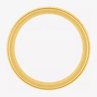 8MM 14K Gold Over Silver Wedding Band