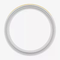 6MM 14K Gold Tungsten Wedding Band
