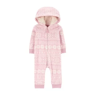 Carter's Baby Girls Long Sleeve Jumpsuit