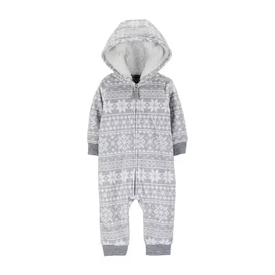 Carter's Baby Unisex Long Sleeve Jumpsuit