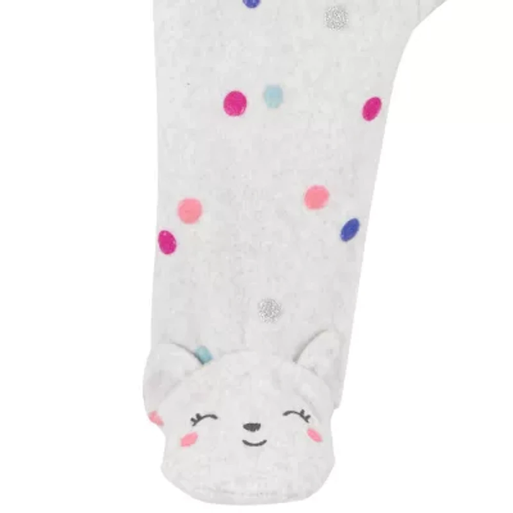 Carter's Baby Girls Microfleece Sleep and Play