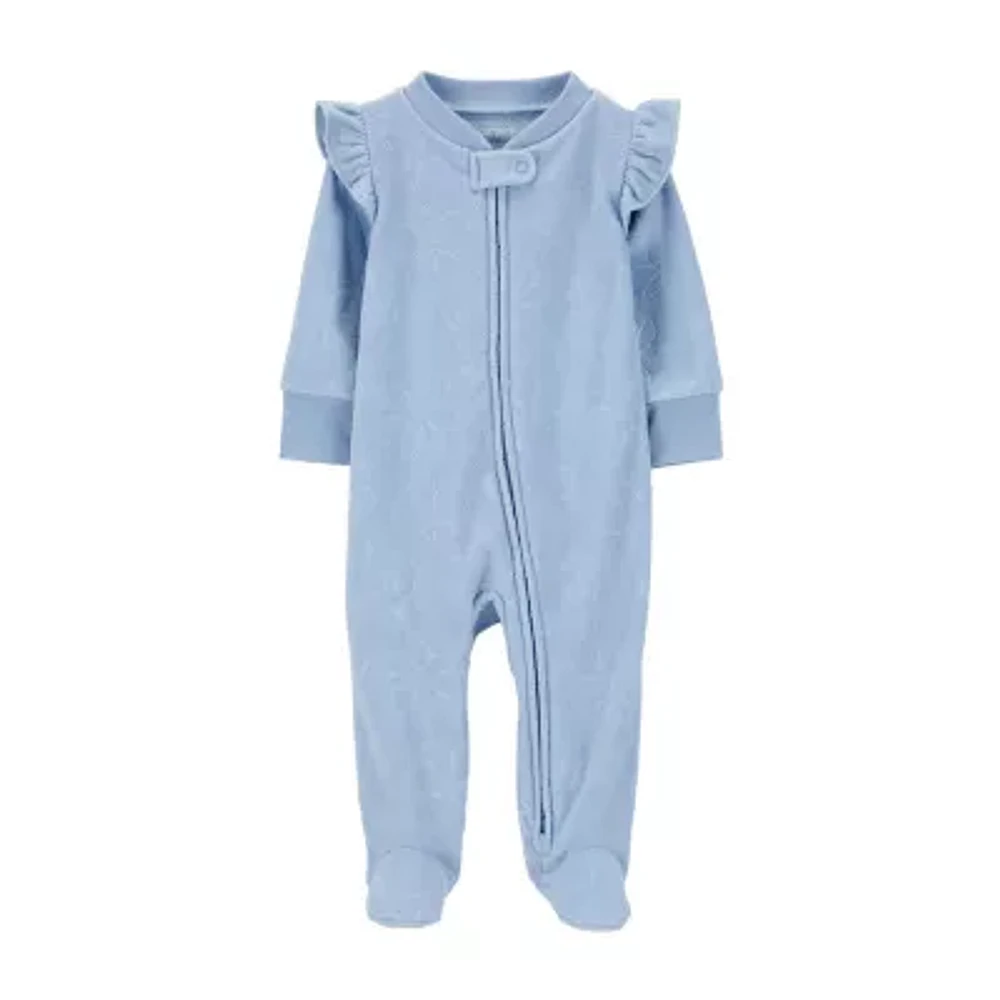 Carter's Baby Girls Microfleece Sleep and Play