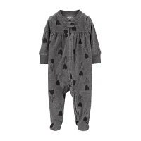 Carter's Baby Girls Microfleece Sleep and Play