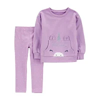 Carter's Baby Girls 2-pc. Pant Set