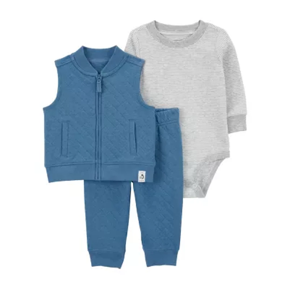 Carter's Baby Boys 3-pc. Pant Set