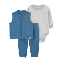 Carter's Baby Boys 3-pc. Pant Set