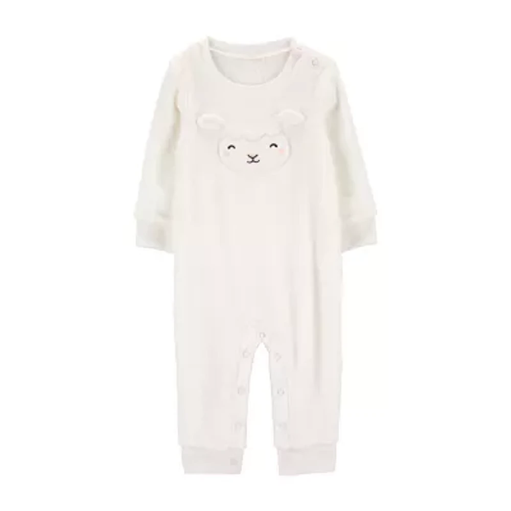 Carter's Baby Girls Long Sleeve Jumpsuit