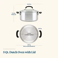 Farberware Brilliance Stainless Steel 5-qt. Dutch Oven