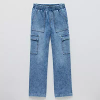 Vanilla Star Big Girls Mid Rise Wide Leg Jean