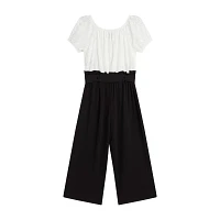 by&by girl Big Girls Short Sleeve Jumpsuit