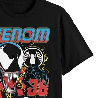 Mens Short Sleeve Venom Graphic T-Shirt