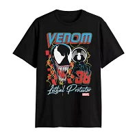 Mens Short Sleeve Venom Graphic T-Shirt