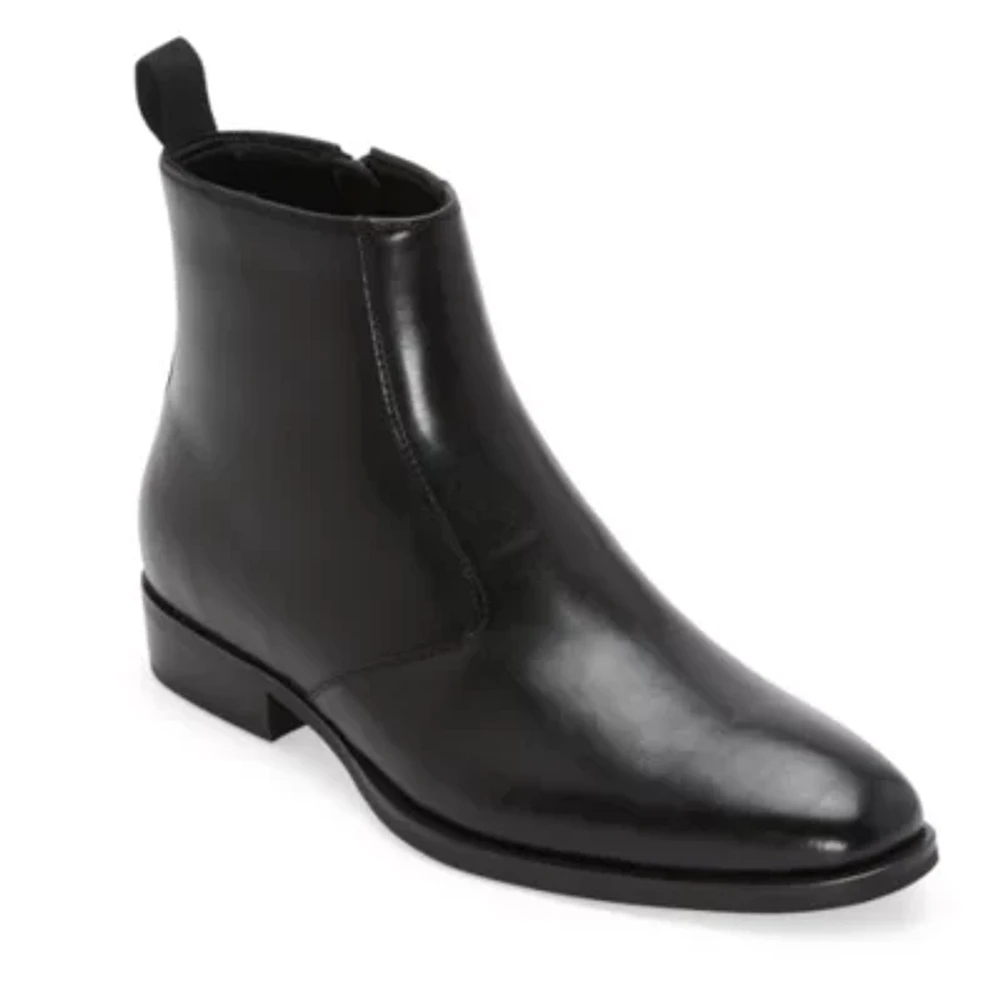 J. Ferrar Mens Valmar Flat Heel Dress Boots