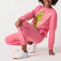 Womens Grinch Jogger Pant Juniors