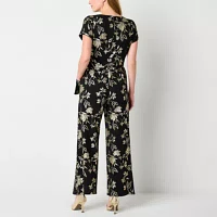 R & K Originals Womens Short Sleeve Jumpsuit