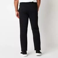 Xersion Textured Mens Mid Rise Workout Pant